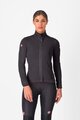 CASTELLI Kerékpáros dzseki béléssel - ALPHA 150 W - fekete