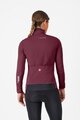 CASTELLI Kerékpáros dzseki béléssel - ALPHA 150 W - bordó