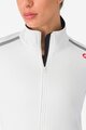 CASTELLI Kerékpáros dzseki béléssel - ESPRESSO AIR W - fehér