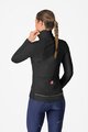 CASTELLI Kerékpáros dzseki béléssel - ESPRESSO AIR W - fekete