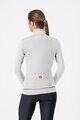 CASTELLI Kerékpáros dzseki béléssel - ENTRATA 2 W - fehér