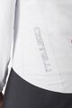 CASTELLI vízálló kabát - EMERGENCY 3 W RAIN - fehér