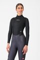 CASTELLI Hosszú ujjú kerékpáros póló - FLANDERS 2 WARM W - fekete