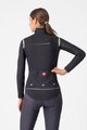 CASTELLI Kerékpáros dzseki béléssel - PERFETTO ROS 3 W - fekete