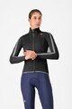 CASTELLI vízálló kabát - ULTRA W RAIN CAPE - fekete