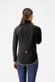 CASTELLI vízálló kabát - ULTRA W RAIN CAPE - fekete