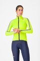 CASTELLI vízálló kabát - ULTRA W RAIN CAPE - zöld