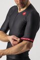 CASTELLI Rövid ujjú kerékpáros mez - FREE SPEED 2 RACE - fekete