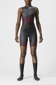 CASTELLI Kerékpáros overall - FREE SANREMO W - fekete