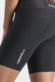 CASTELLI rövidnadrág - RIDE - RUN W - fekete