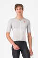 CASTELLI Rövid ujjú kerékpáros mez - FREE SPEED 3 RACE TOP - fehér