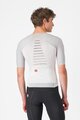 CASTELLI Rövid ujjú kerékpáros mez - FREE SPEED 3 RACE TOP - fehér