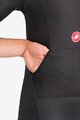 CASTELLI Kerékpáros overall - CORE TRI W SUIT SHORT SLEEVE - fekete