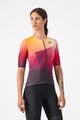 CASTELLI Rövid ujjú kerékpáros mez - FREE SPEED 3 W RACE TOP - színes