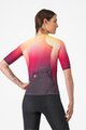 CASTELLI Rövid ujjú kerékpáros mez - FREE SPEED 3 W RACE TOP - színes