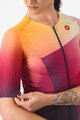 CASTELLI Rövid ujjú kerékpáros mez - FREE SPEED 3 W RACE TOP - színes
