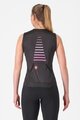 CASTELLI Ujjatlan kerékpáros mez - FREE SPEED 3 W TOP - fekete