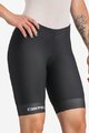 CASTELLI Rövid kerékpáros nadrág kantár nélkül - TRI W SHORT - fekete