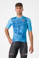 CASTELLI Rövid ujjú kerékpáros mez - #GIRO107 NAPOLI - kék