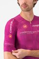 CASTELLI Rövid ujjú kerékpáros mez - GIRO 108 RACE 8S - lila