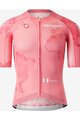 CASTELLI Rövid ujjú kerékpáros mez - GIRO 108 RACE 8S - rózsaszín
