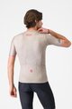 CASTELLI Rövid ujjú kerékpáros mez - GIRO COLLE DELLE FINESTRE - bézs