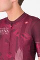 CASTELLI Rövid ujjú kerékpáros mez - GIRO SIENA - bordó