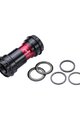 BBB központi összetétel - BOTTOMFIT PF30-29 DUB 68/73-29 mm - piros/fekete