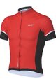 BBB Rövid ujjú kerékpáros mez - COMFORTFIT - piros/fekete