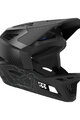 LEATT Kerékpáros sisak - MTB GRAVITY 6.0 CARBON - fekete