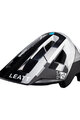 LEATT Kerékpáros sisak - MTB ALL MOUNTAIN 4.0 - fehér/fekete