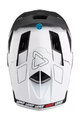 LEATT Kerékpáros sisak - MTB GRAVITY 6.0 CARBON - fehér/fekete