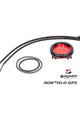 SIGMA SPORT tartó - HOLDER ROX 10.0 GPS 00458 - piros/fekete