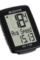 SIGMA SPORT tachométer - BC 7.16 TOPLINE 016 - fekete