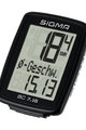 SIGMA SPORT tachométer - BC 7.16 TOPLINE 016 - fekete