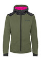 VAUDE Kerékpáros szélálló dzseki - QIMSA SOFTSHELL - zöld