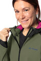 VAUDE Kerékpáros szélálló dzseki - QIMSA SOFTSHELL - zöld