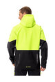 VAUDE Kerékpáros szélálló dzseki - QIMSA SOFTSHELL - fekete/sárga