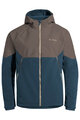 VAUDE Kerékpáros szélálló dzseki - QIMSA SOFTSHELL - barna/kék