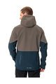 VAUDE Kerékpáros szélálló dzseki - QIMSA SOFTSHELL - barna/kék