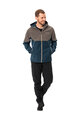 VAUDE Kerékpáros szélálló dzseki - QIMSA SOFTSHELL - barna/kék