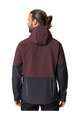VAUDE Kerékpáros szélálló dzseki - QIMSA SOFTSHELL - bordó/fekete