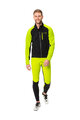 VAUDE Kerékpáros szélálló dzseki - POSTA SOFTSHELL VI - sárga/fekete