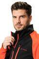 VAUDE Kerékpáros szélálló dzseki - POSTA SOFTSHELL VI - piros/fekete