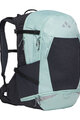 VAUDE hátizsák - BIKE ALPIN PRO 23+5 - fekete/türkiz