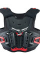 LEATT hát- és mellkasvédő - CHEST PROTECTOR 4.5 JUNIOR - fekete/piros