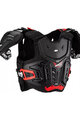 LEATT hát- és mellkasvédő - CHEST PROTECTOR 4.5 PRO JUNIOR - fekete/piros