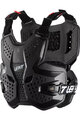 LEATT hát- és mellkasvédő - CHEST PROTECTOR 3.5 - fekete