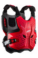 LEATT hát- és mellkasvédő - CHEST PROTECTOR 3.5 - piros