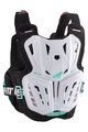 LEATT hát- és mellkasvédő - CHEST PROTECTOR 4.5 WOMEN - fekete/fehér/zöld